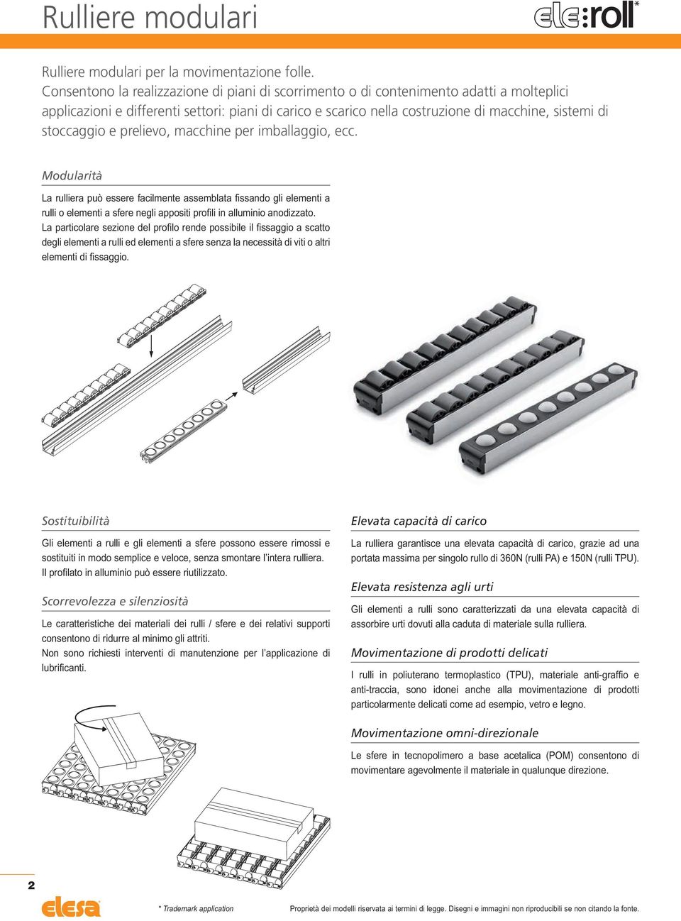 stoccaggio e prelievo, macchine per imballaggio, ecc.