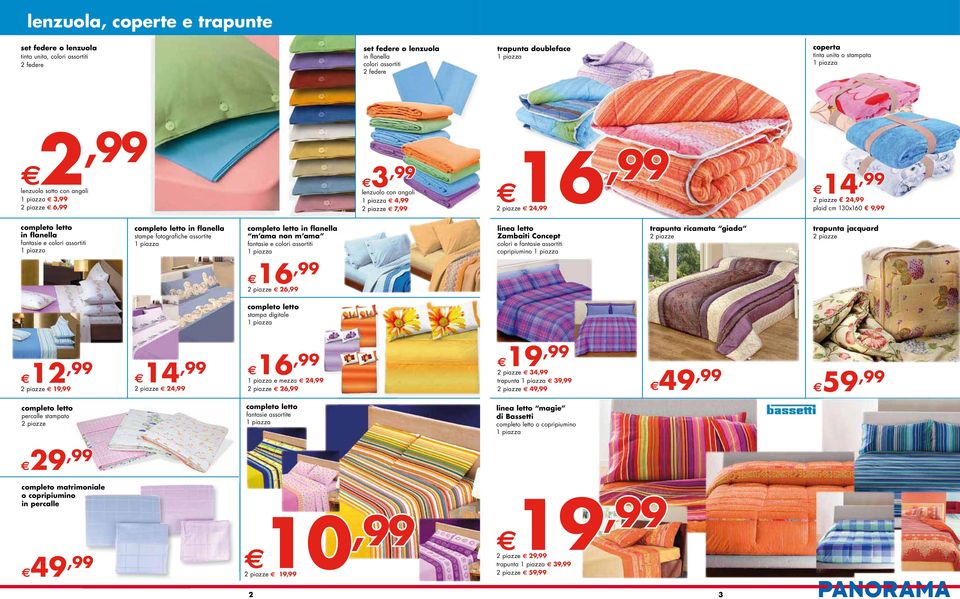 assortite completo letto in flanella m ama non m ama fantasie e 16,99 2 piazze 26,99 linea letto Zambaiti Concept colori e fantasie copripiumino trapunta ricamata giada 2 piazze trapunta jacquard 2