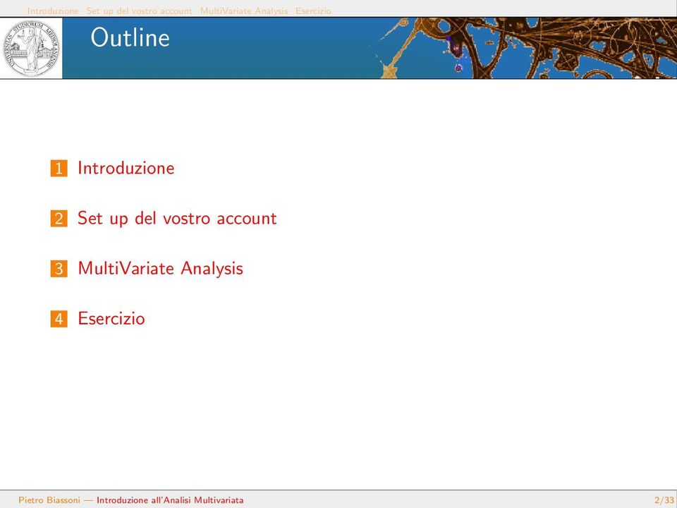 Analysis 4 Esercizio Pietro Biassoni