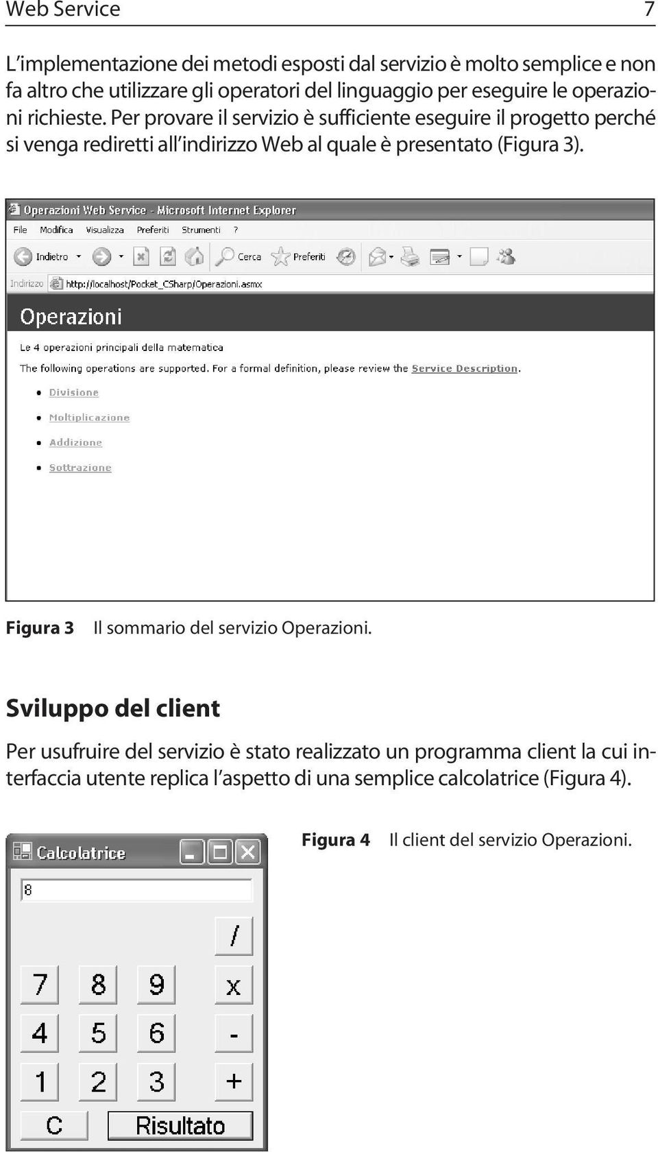 Per provare il servizio è sufficiente eseguire il progetto perché si venga rediretti all indirizzo Web al quale è presentato (Figura 3).