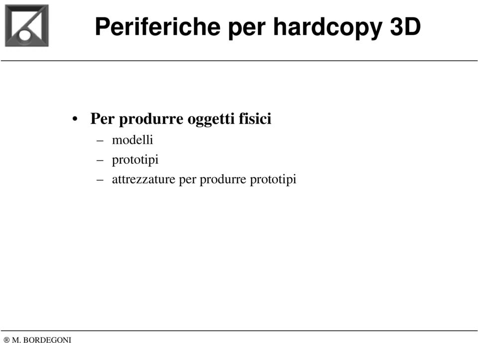 modelli prototipi