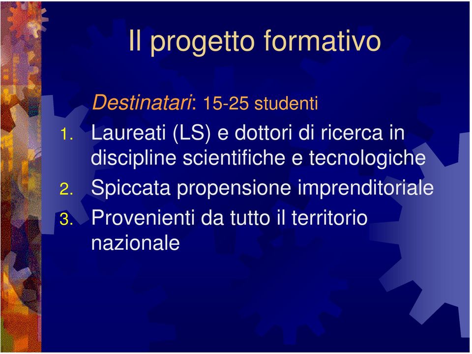 scientifiche e tecnologiche 2.