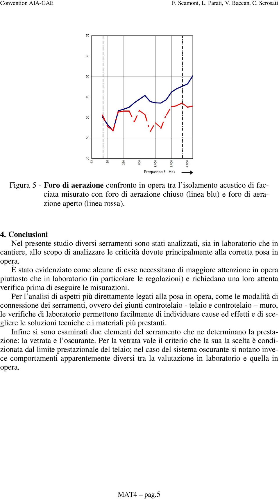 È stato evidenziato come alcune di esse necessitano di maggiore attenzione in opera piuttosto che in laboratorio (in particolare le regolazioni) e richiedano una loro attenta verifica prima di