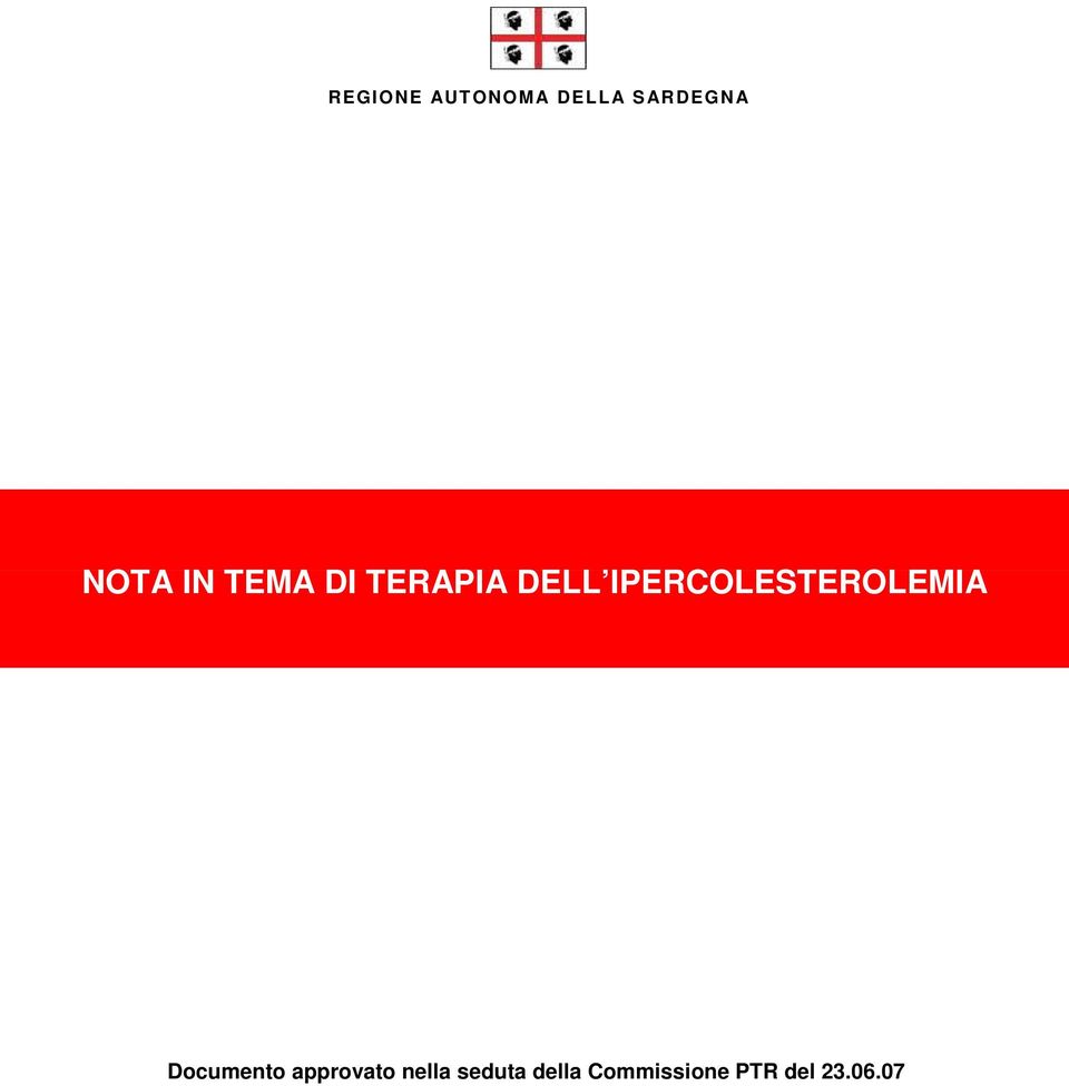 IPERCOLESTEROLEMIA Documento