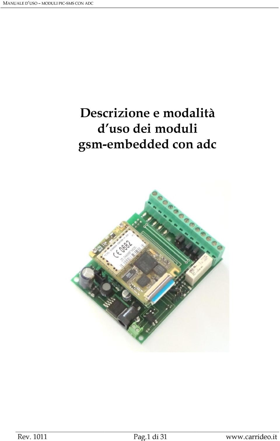 dei moduli gsm-embedded con adc