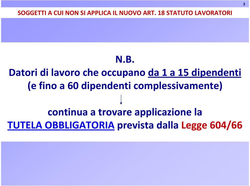 Datori di lavoro che occupano da 1 a 15 dipendenti (e fino a