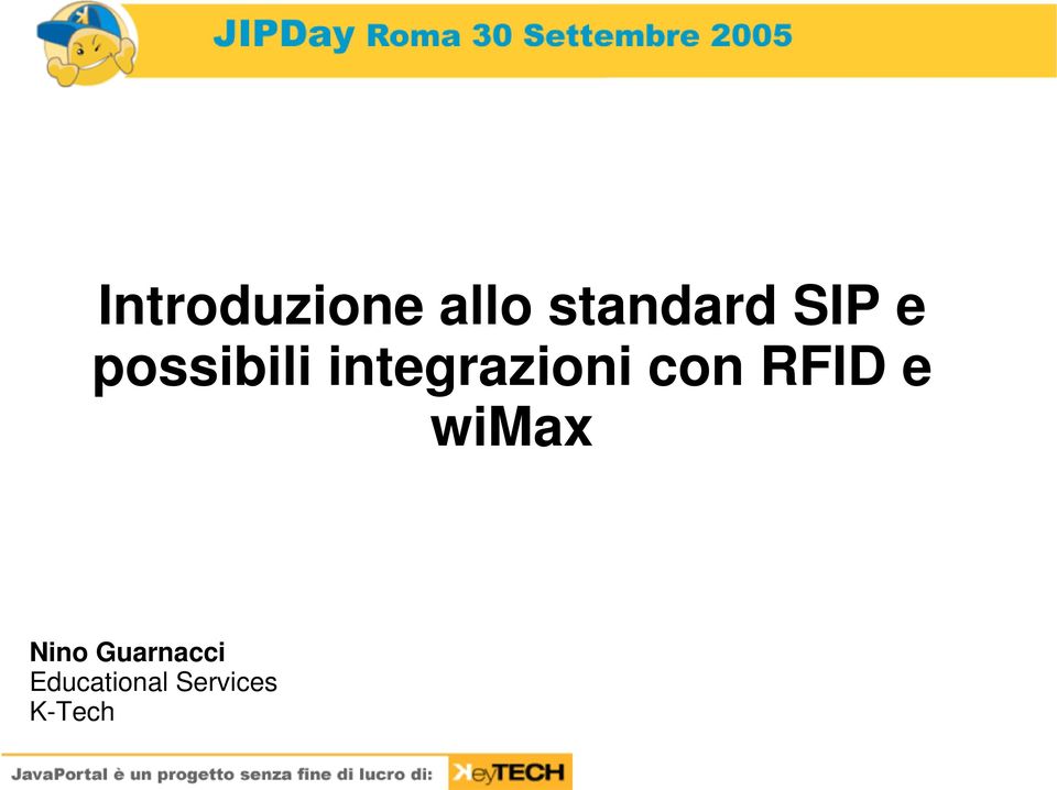 con RFID e wimax Nino