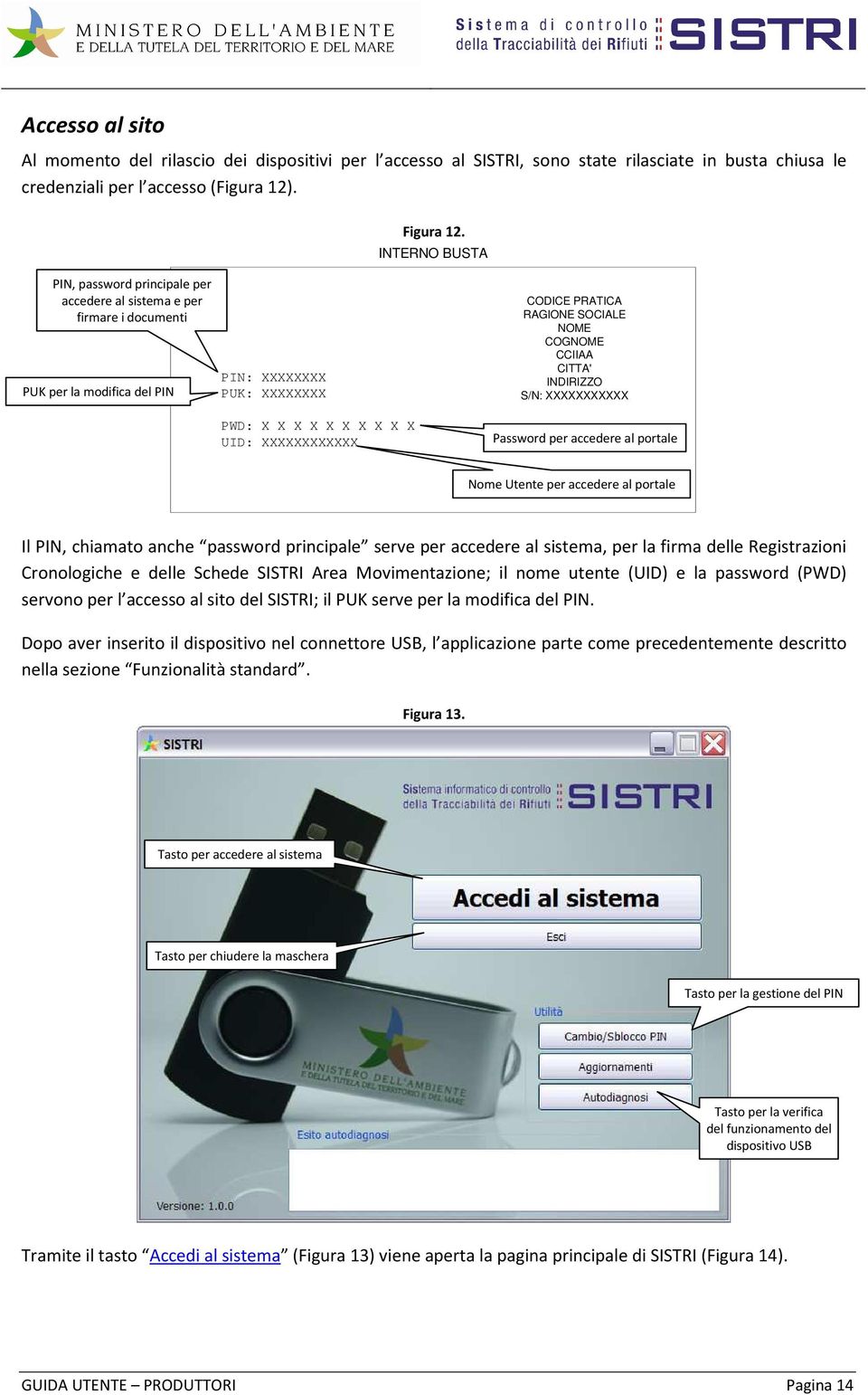 PRATICA RAGIONE SOCIALE NOME COGNOME CCIIAA CITTA' INDIRIZZO S/N: XXXXXXXXXXX Password per accedere al portale Nome Utente per accedere al portale Il PIN, chiamato anche password principale serve per