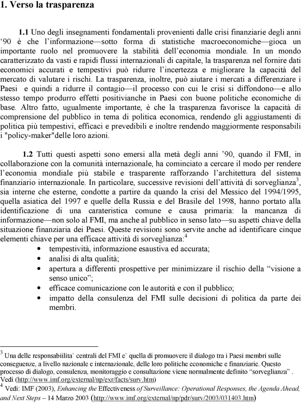 stabilità dell economia mondiale.