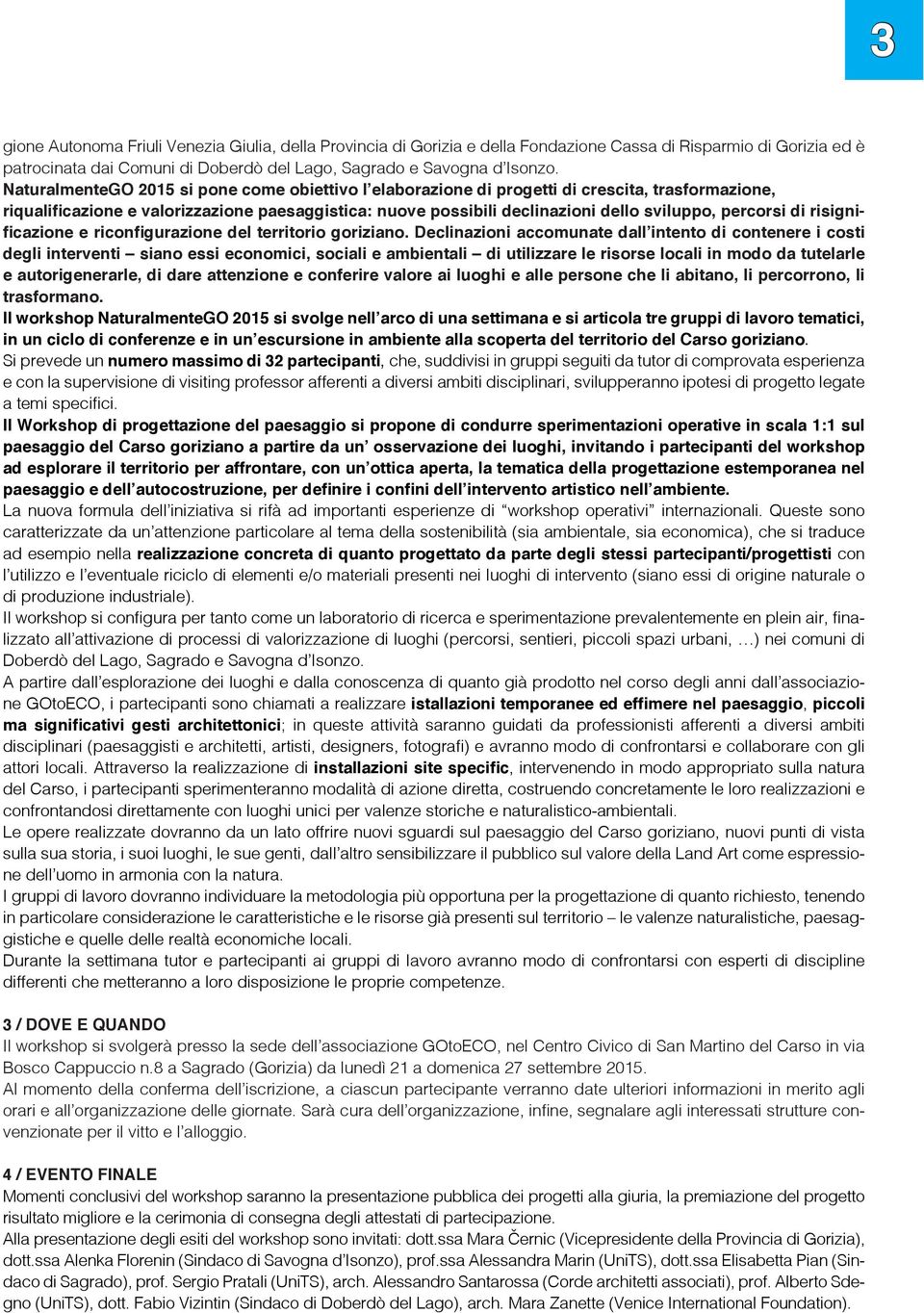 percorsi di risignificazione e riconfigurazione del territorio goriziano.