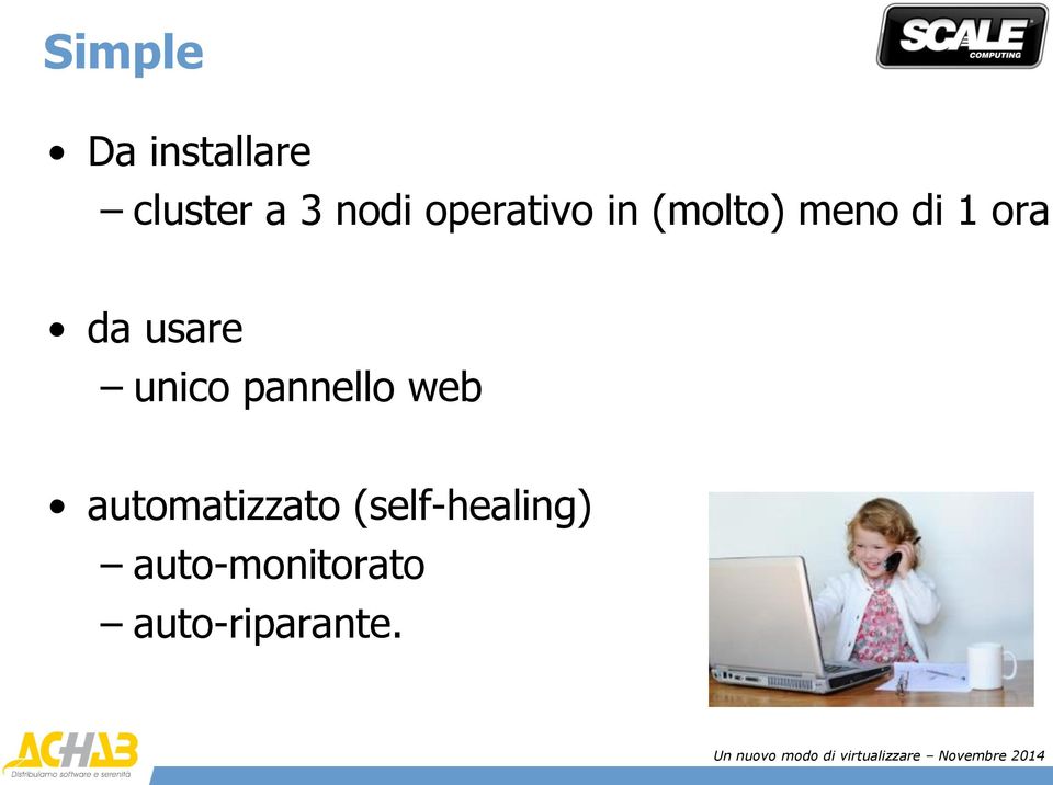 usare unico pannello web automatizzato