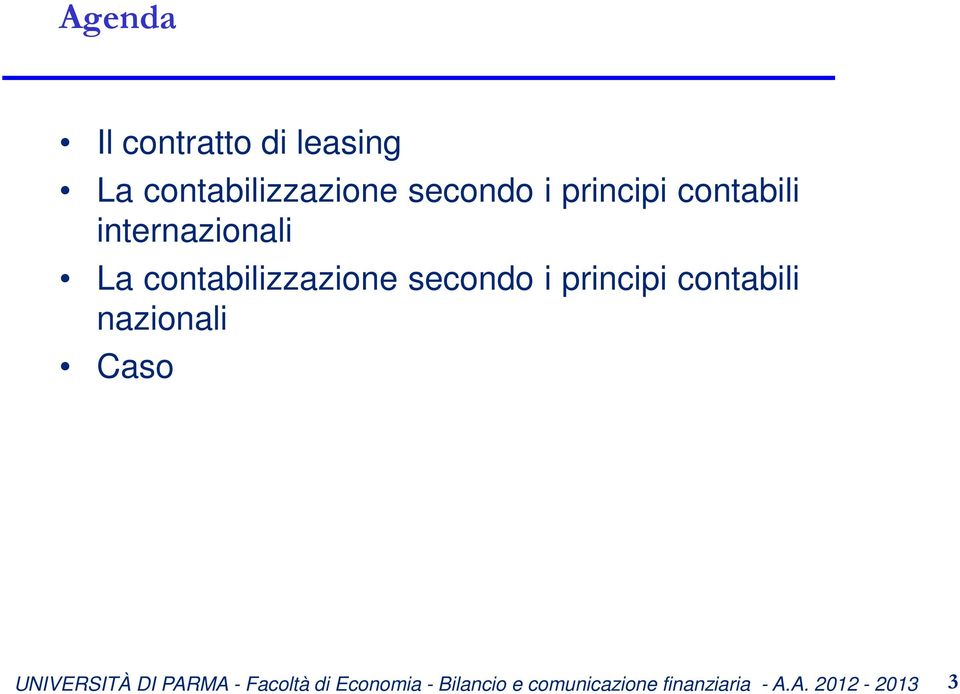 contabili internazionali La  contabili