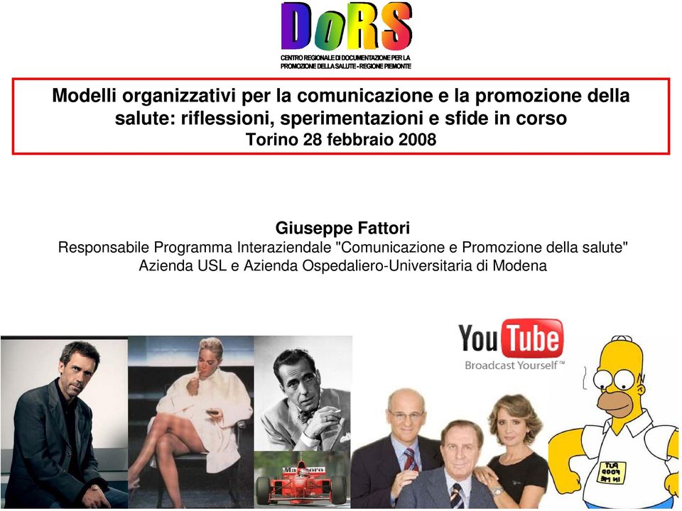 Giuseppe Fattori Responsabile Programma Interaziendale "Comunicazione e