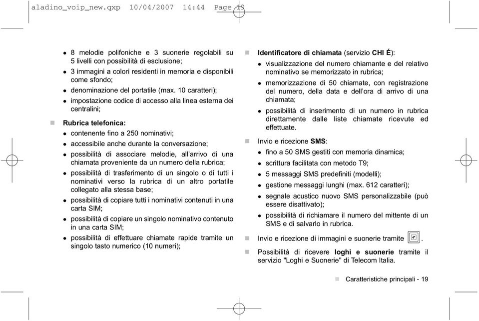 denominazione del portatile (max.