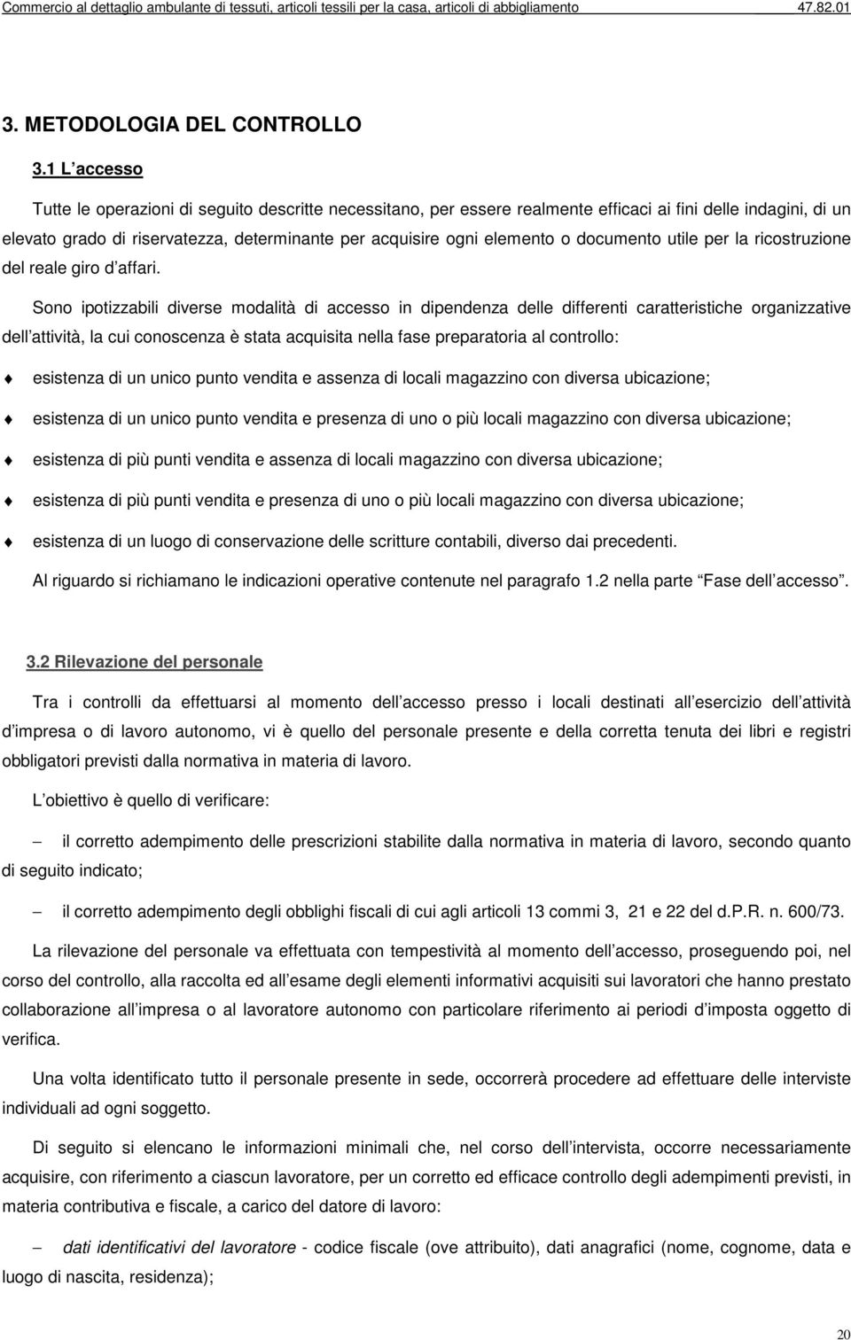 documento utile per la ricostruzione del reale giro d affari.