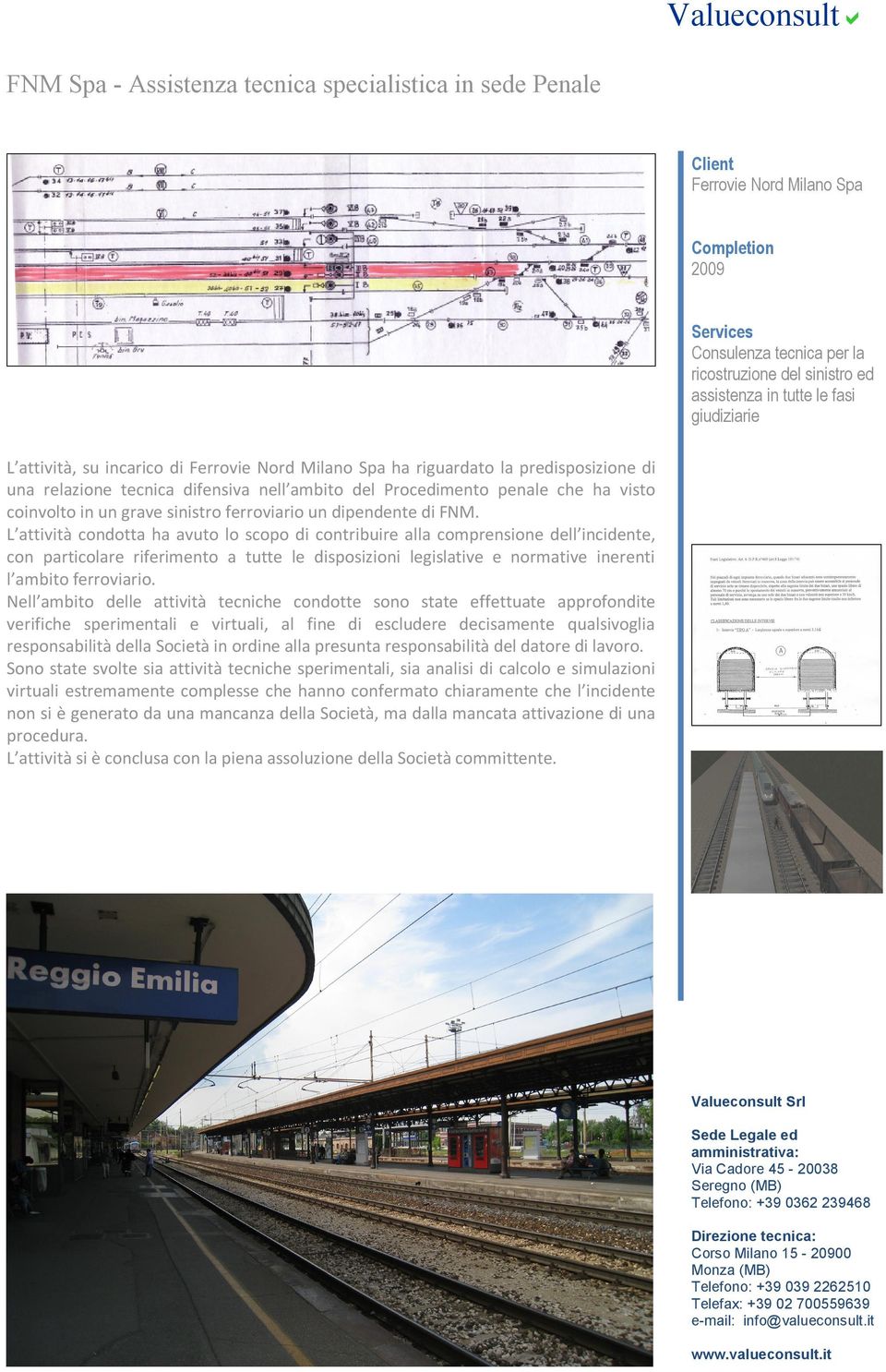 coinvolto in un grave sinistro ferroviario un dipendente di FNM.