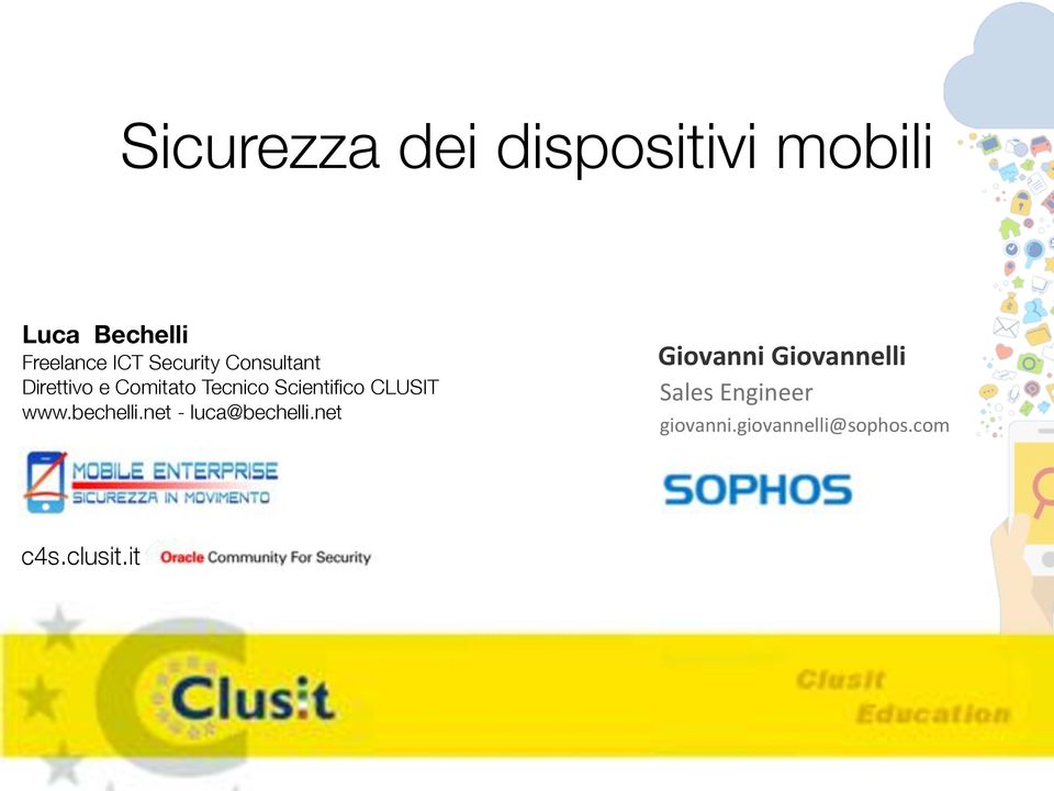 CLUSIT www.bechelli.net - luca@bechelli.