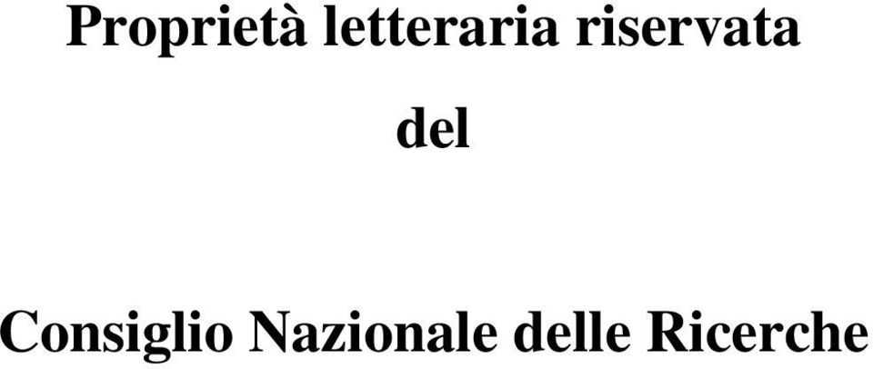 riservata del