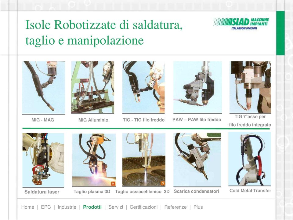 asse per filo freddo integrato Saldatura laser Taglio plasma 3D