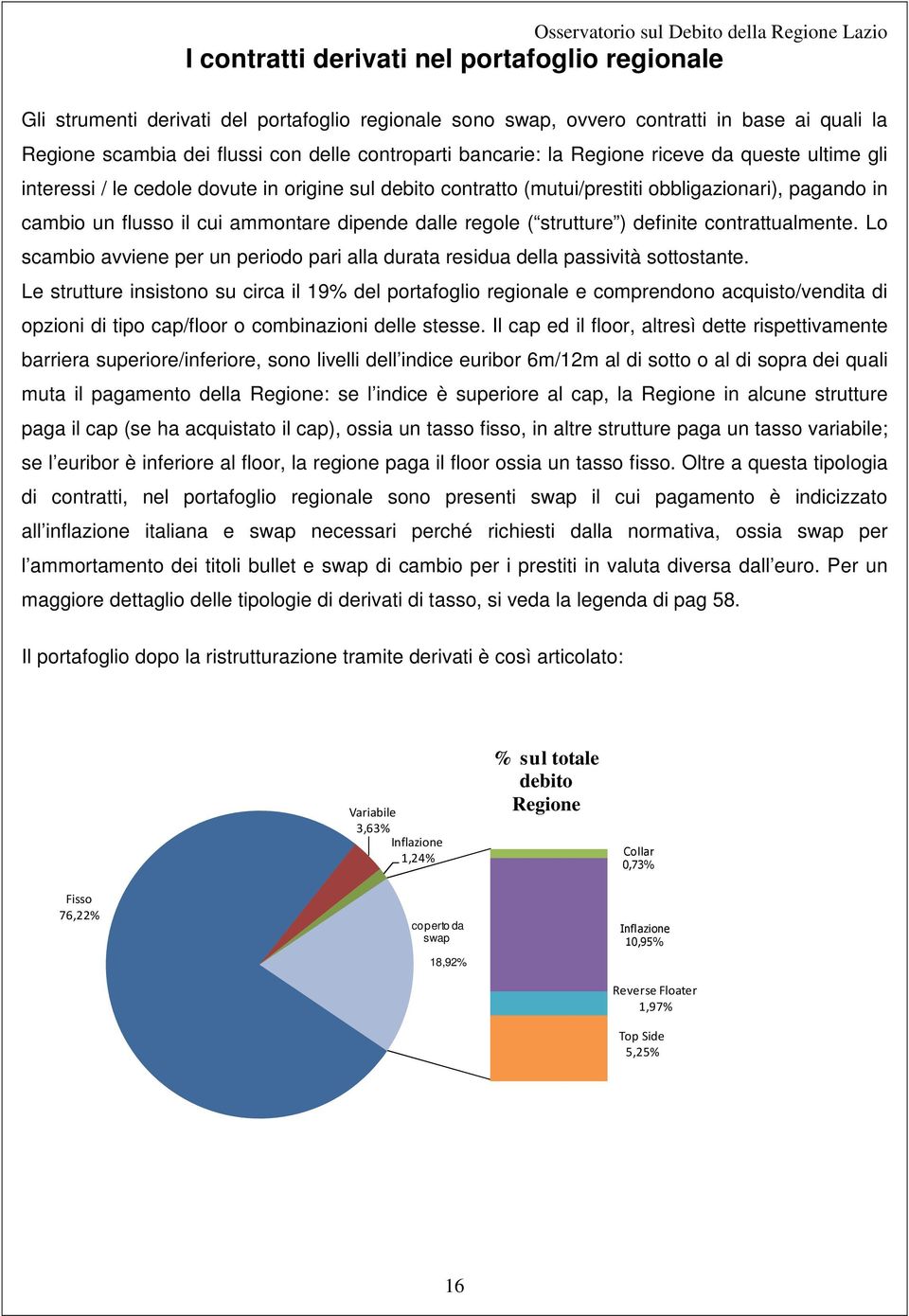 dalle regole ( strutture ) definite contrattualmente. Lo scambio avviene per un periodo pari alla durata residua della passività sottostante.