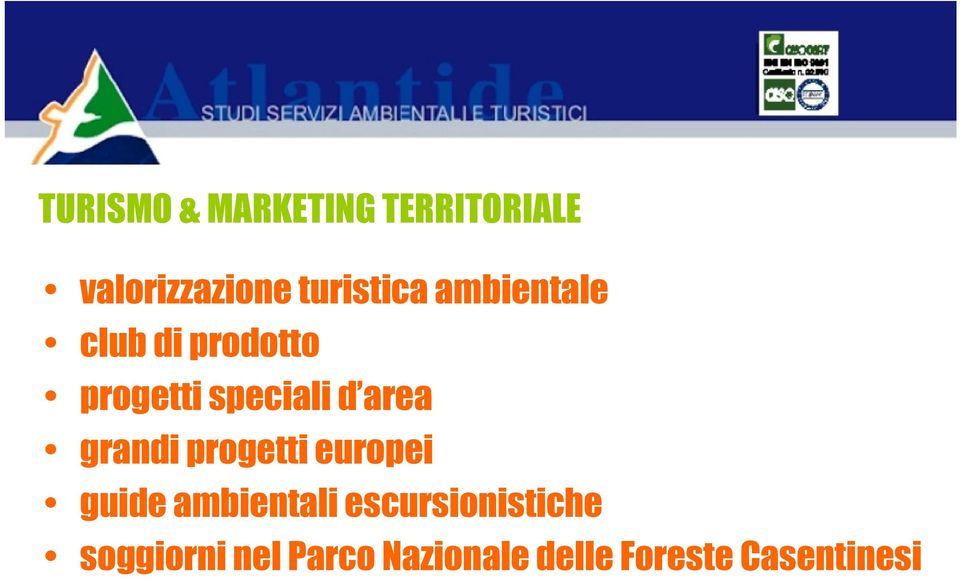 d area grandi progetti europei guide ambientali