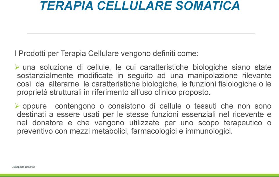 strutturali in riferimento all'uso clinico proposto.