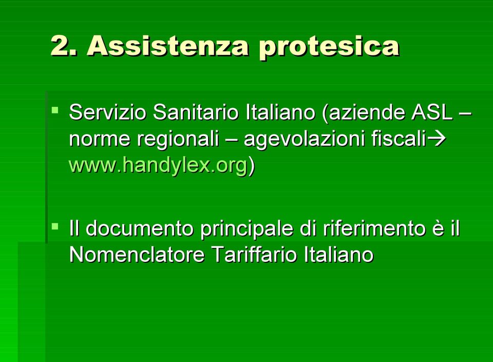 agevolazioni fiscali www.handylex.