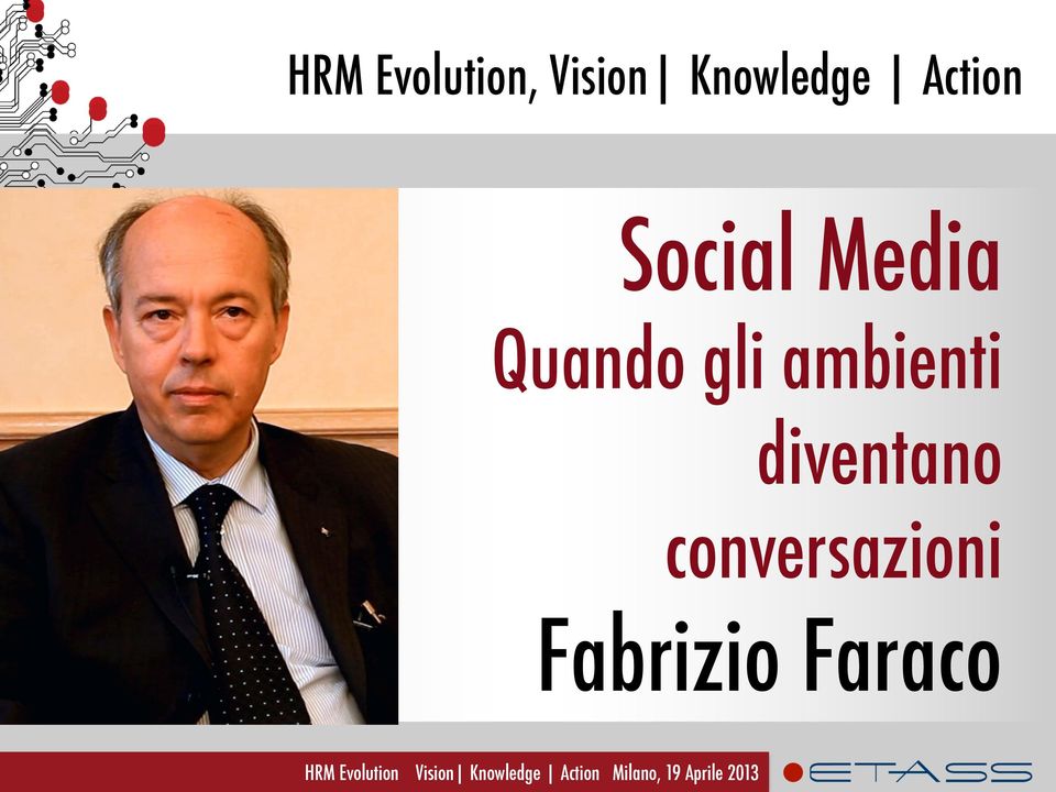 conversazioni Fabrizio Faraco HRM