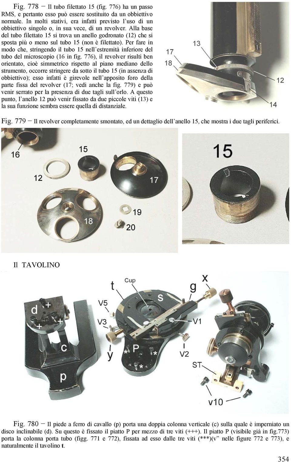 Alla base del tubo filettato 15 si trova un anello godronato (12) che si sposta più o meno sul tubo 15 (non è filettato).