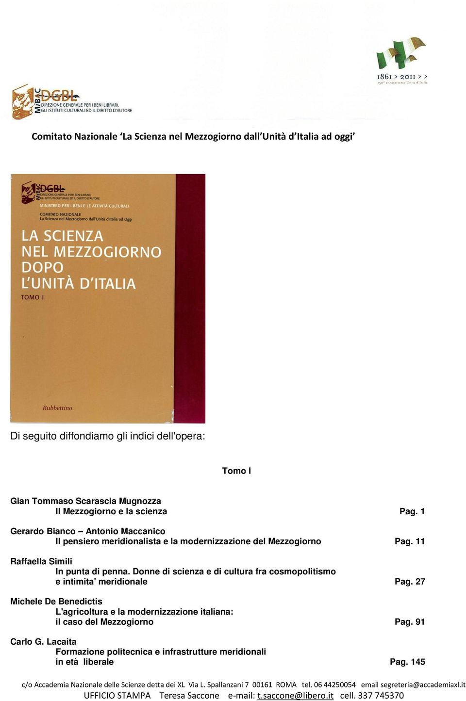 11 Raffaella Simili In punta di penna. Donne di scienza e di cultura fra cosmopolitismo e intimita' meridionale Pag.