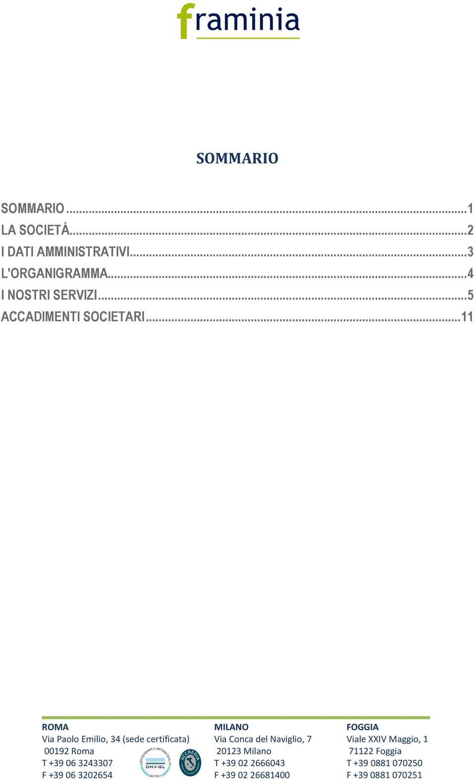 .. 3 L'ORGANIGRAMMA.