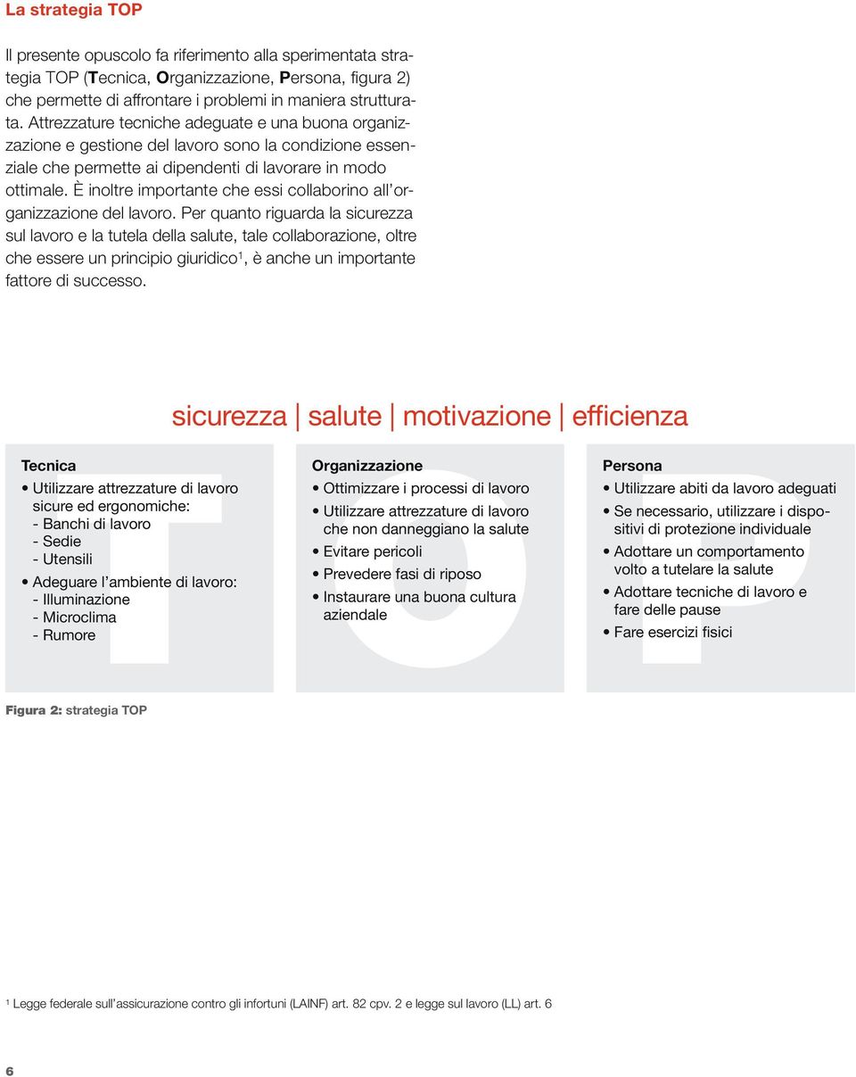 È inoltre importante che essi collaborino all organizzazione del lavoro.