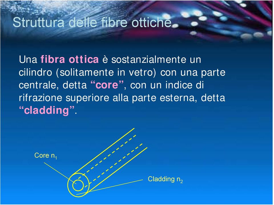 una parte centrale, detta core, con un indice di