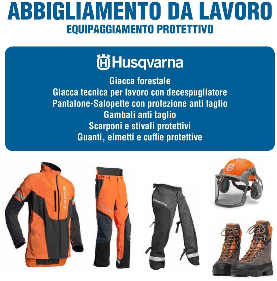 Pantalone-Salopette con protezione anti taglio Gambali anti