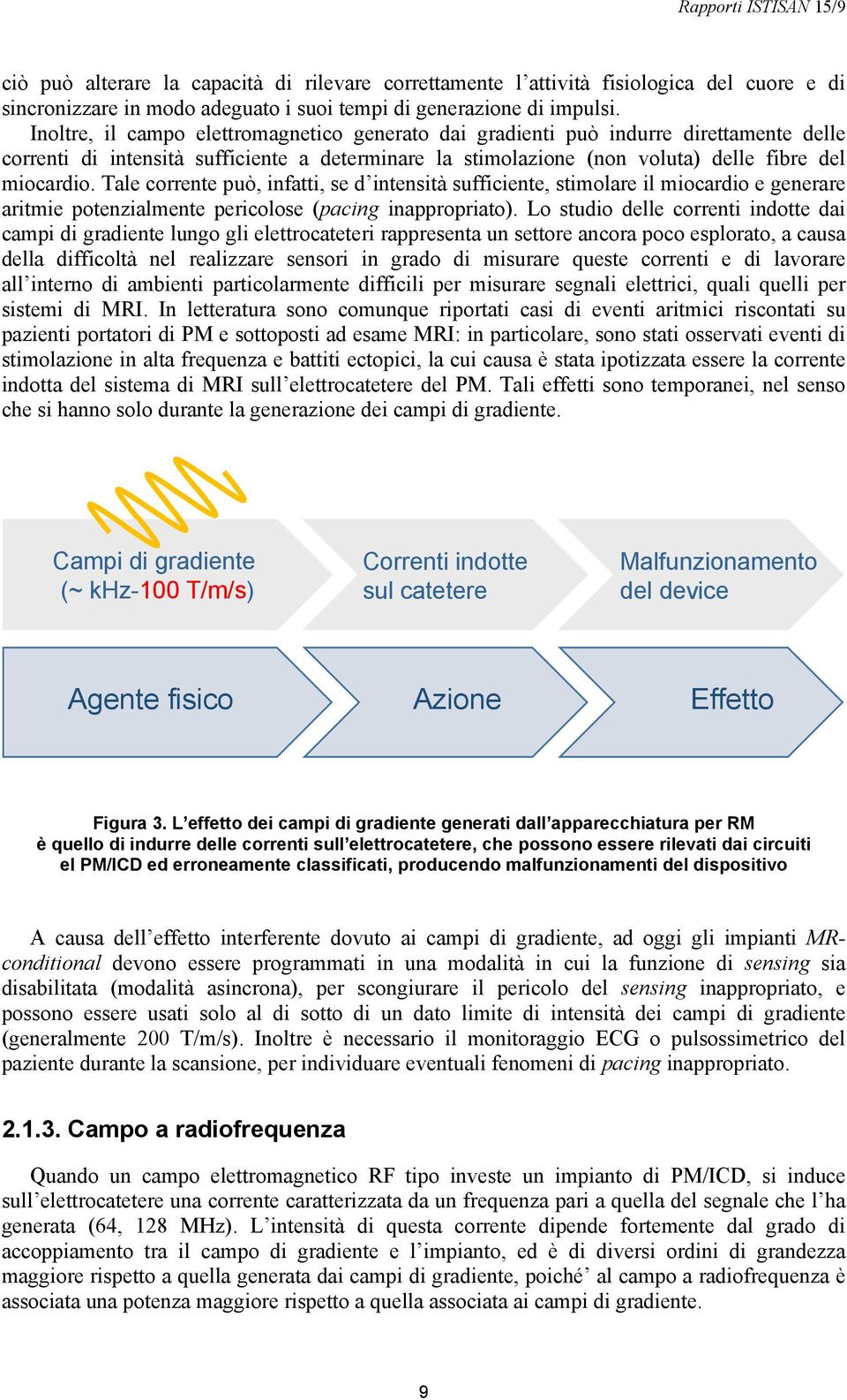 Tale corrente può, infatti, se d intensità sufficiente, stimolare il miocardio e generare aritmie potenzialmente pericolose (pacing inappropriato).