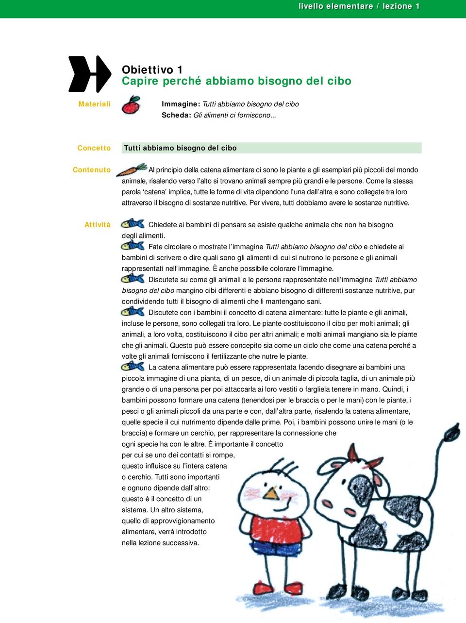 sempre più grandi e le persone. Come la stessa parola catena implica, tutte le forme di vita dipendono l una dall altra e sono collegate tra loro attraverso il bisogno di sostanze nutritive.