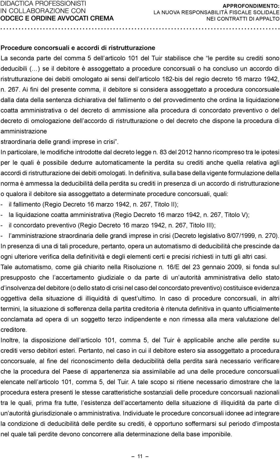 182-bis del regio decreto 16 marzo 1942, n. 267.