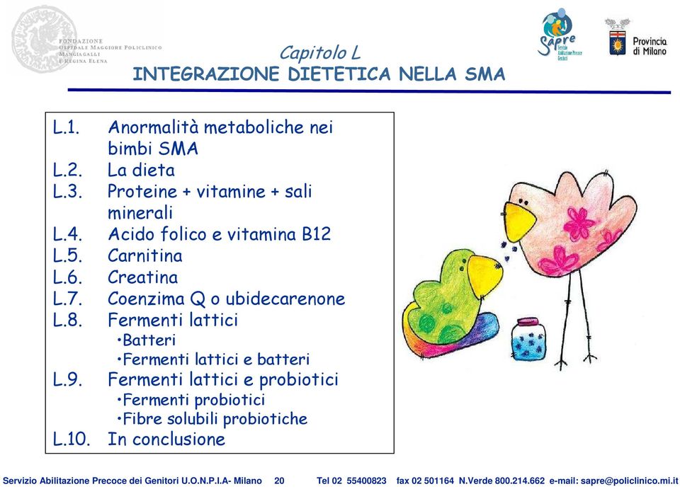 Coenzima Q o ubidecarenone Fermenti lattici Batteri Fermenti lattici e batteri Fermenti lattici e probiotici Fermenti probiotici Fibre