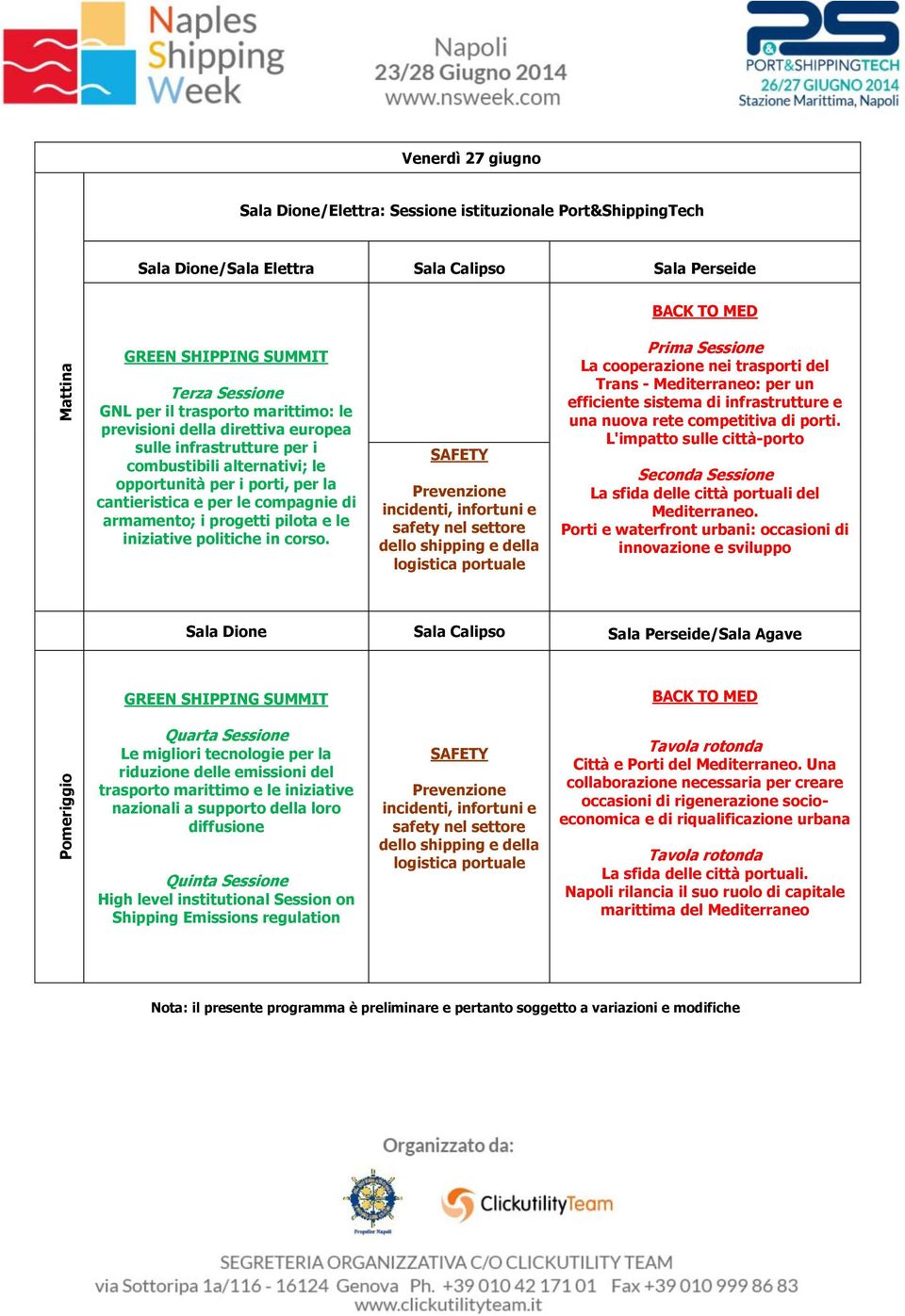 armamento; i progetti pilota e le iniziative politiche in corso.