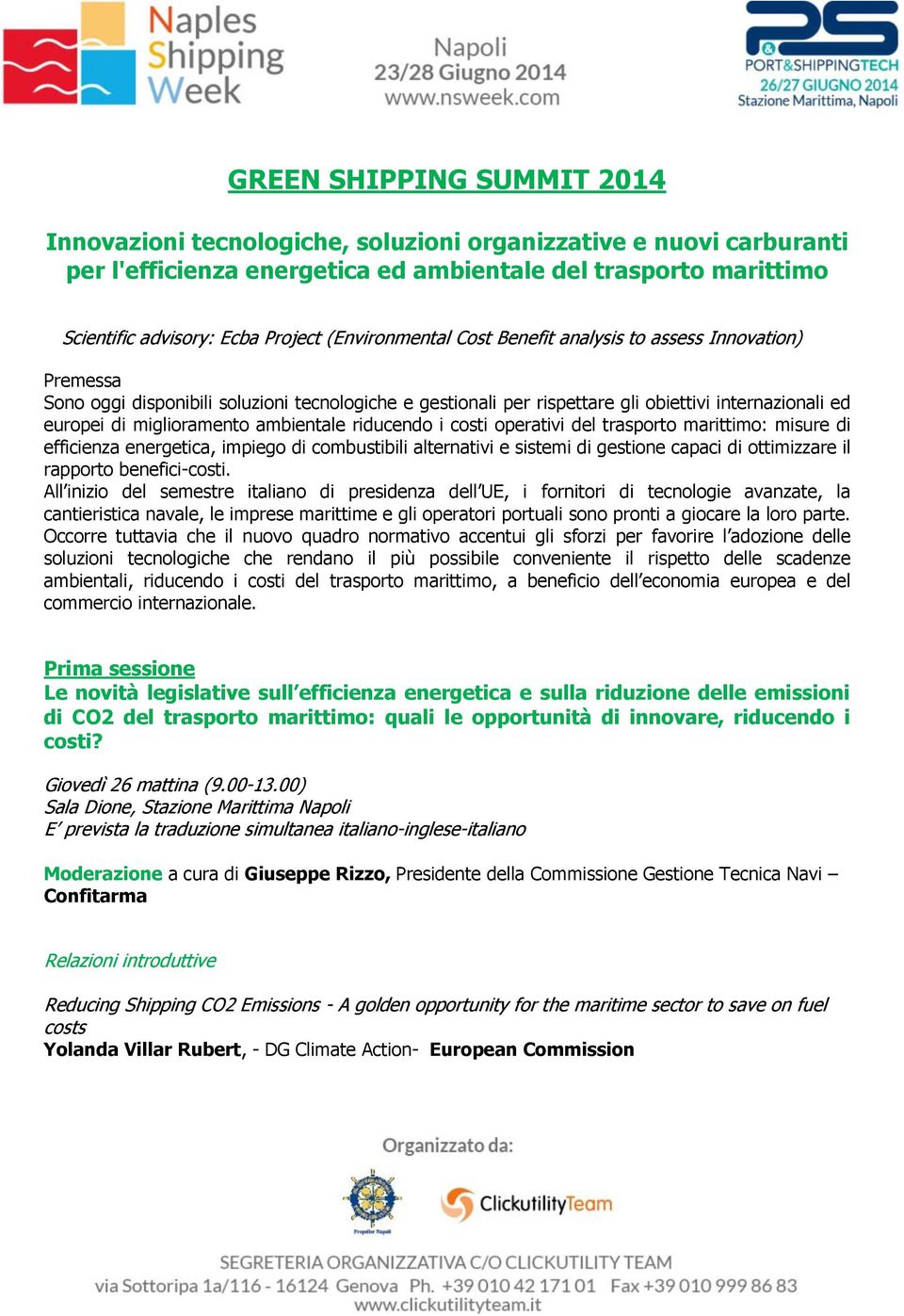 ambientale riducendo i costi operativi del trasporto marittimo: misure di efficienza energetica, impiego di combustibili alternativi e sistemi di gestione capaci di ottimizzare il rapporto