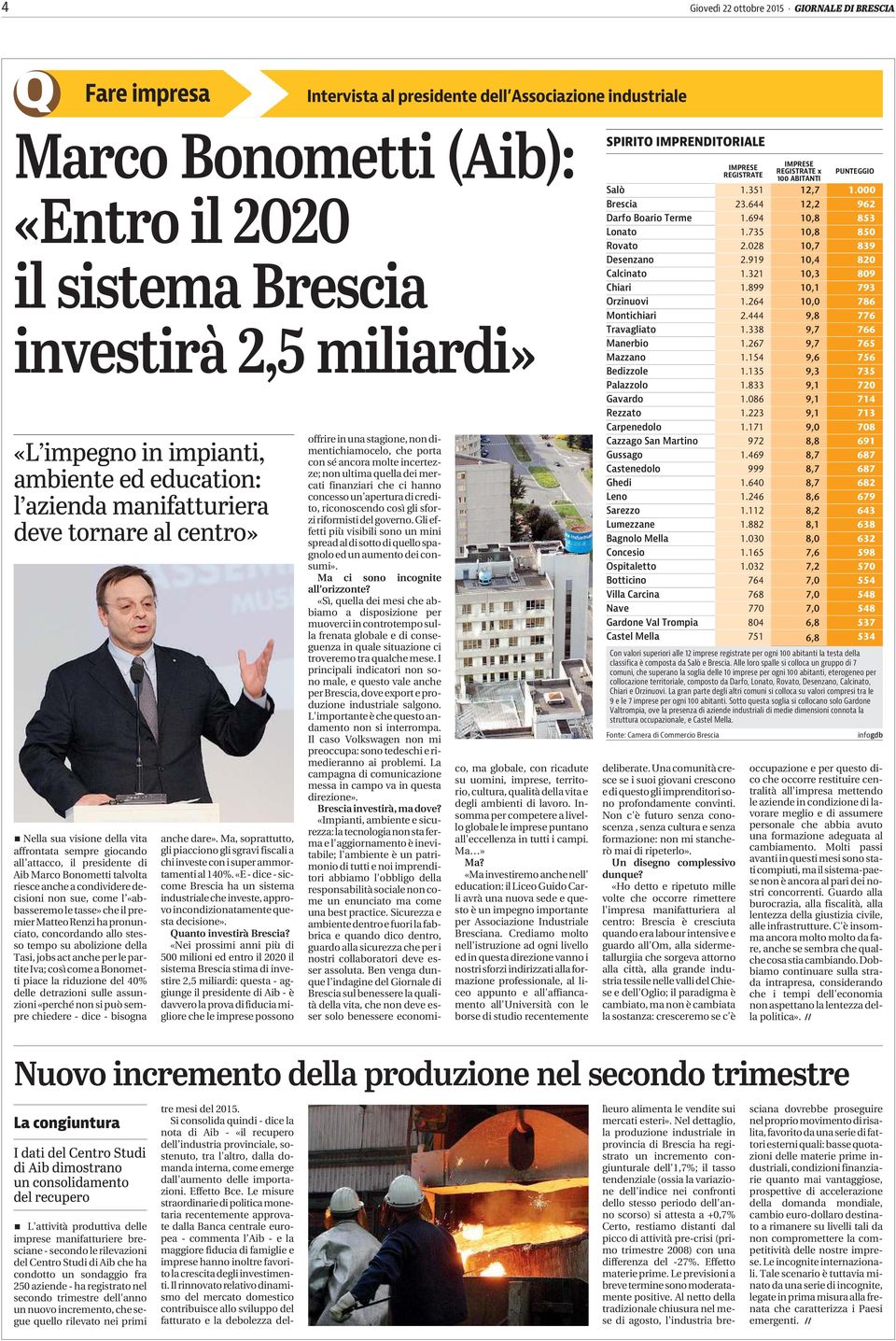 talvolta riesceanche a condividere decisioni non sue, come l «abbasseremo le tasse» che il premier MatteoRenzi ha pronunciato, concordando allo stesso tempo su abolizione della Tasi, jobs act anche