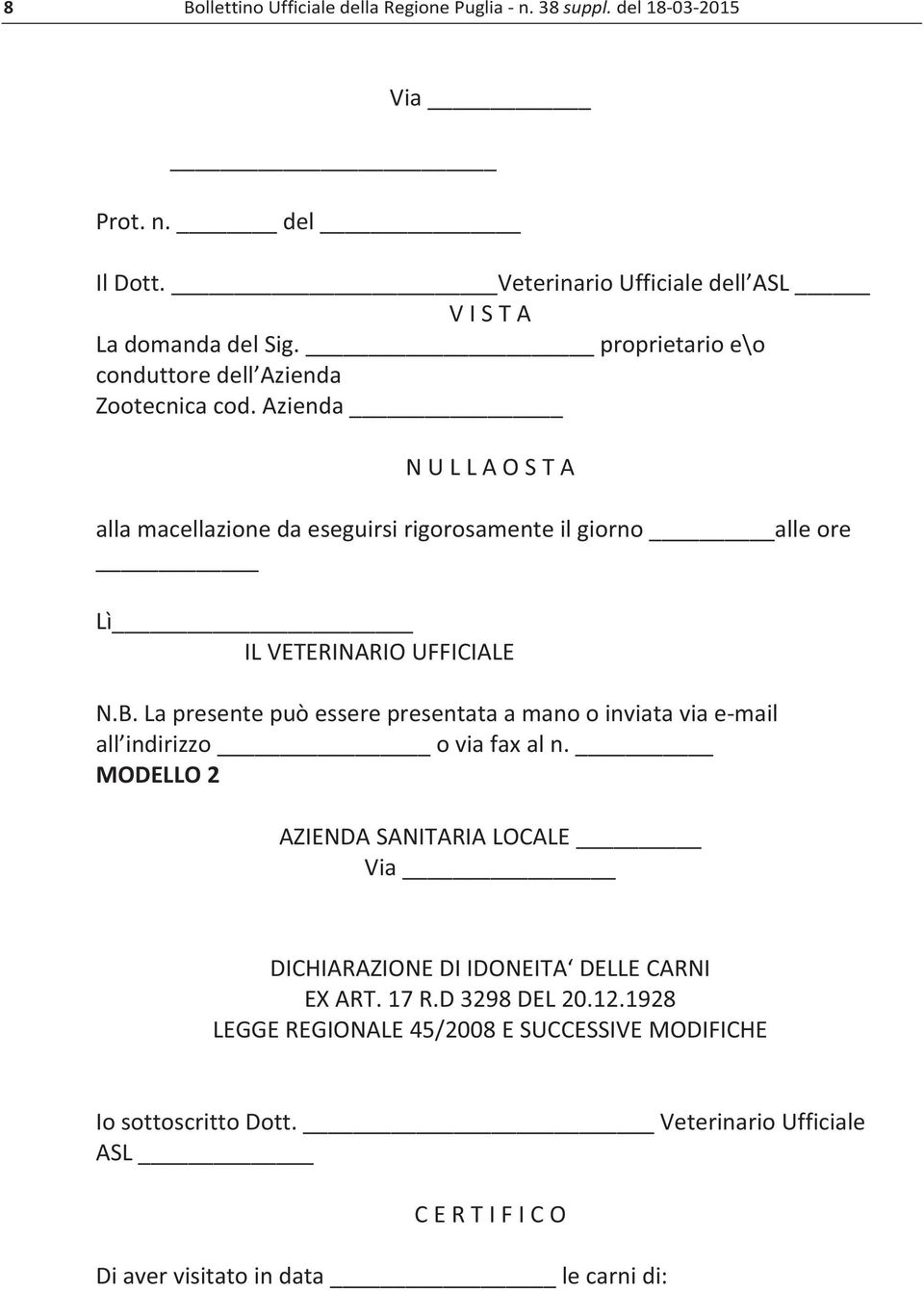 Regione Puglia n.