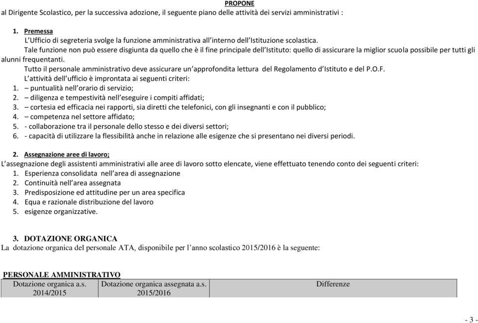 Tale funzione non può essere disgiunta da quello che è il fine principale dell Istituto: quello di assicurare la miglior scuola possibile per tutti gli alunni frequentanti.