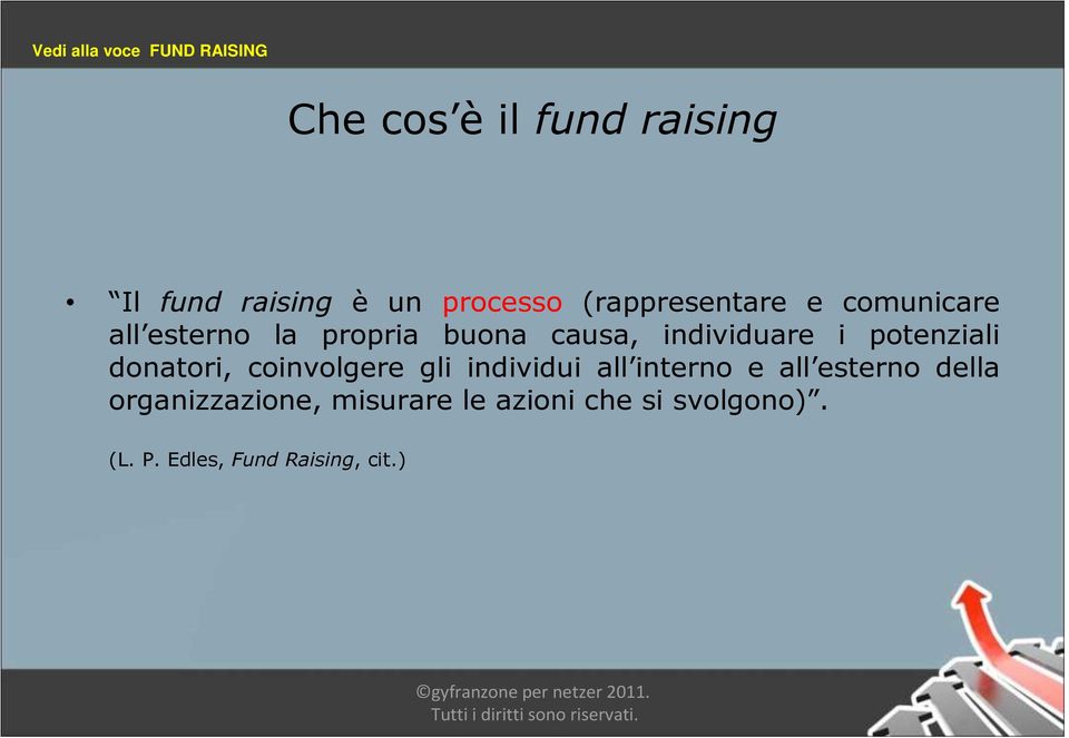 donatori, coinvolgere gli individui all interno e all esterno della