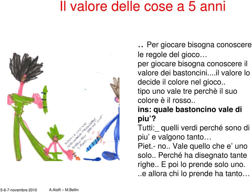 ..il valore lo decide il colore nel gioco.. tipo uno vale tre perchè il suo colore è il rosso.