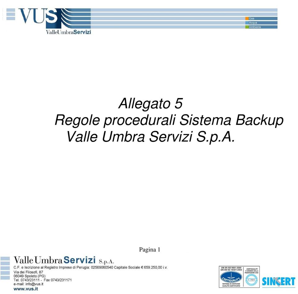 Backup Valle Umbra