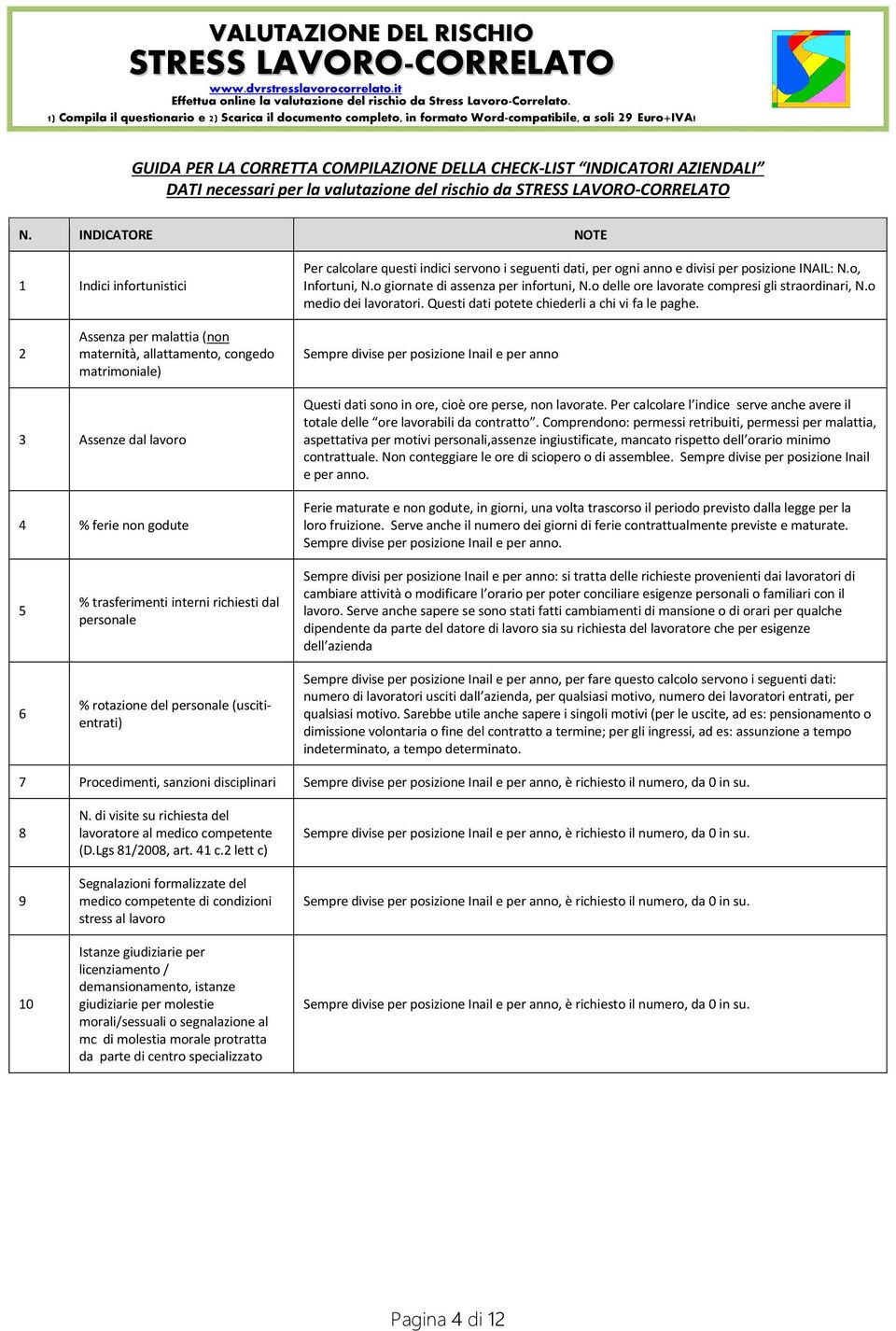 o delle ore lavorate compresi gli straordinari, N.o medio dei lavoratori. Questi dati potete chiederli a chi vi fa le paghe.