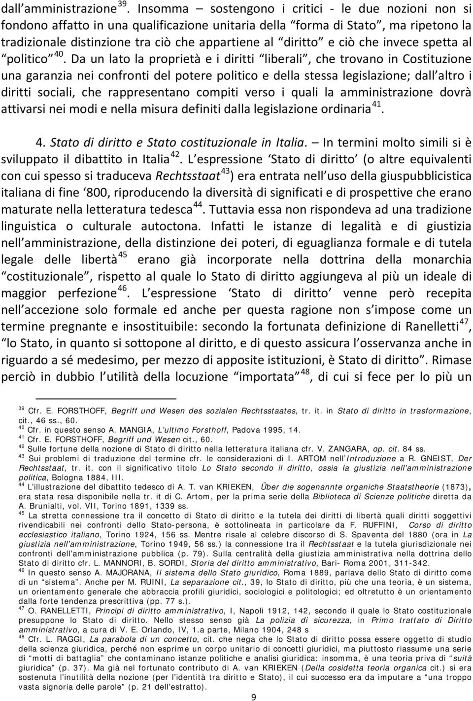 ciò che invece spetta al politico 40.