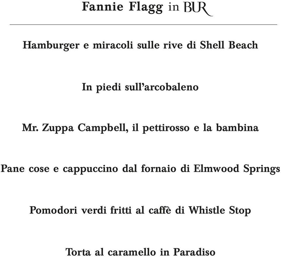 Zuppa Campbell, il pettirosso e la bambina Pane cose e cappuccino