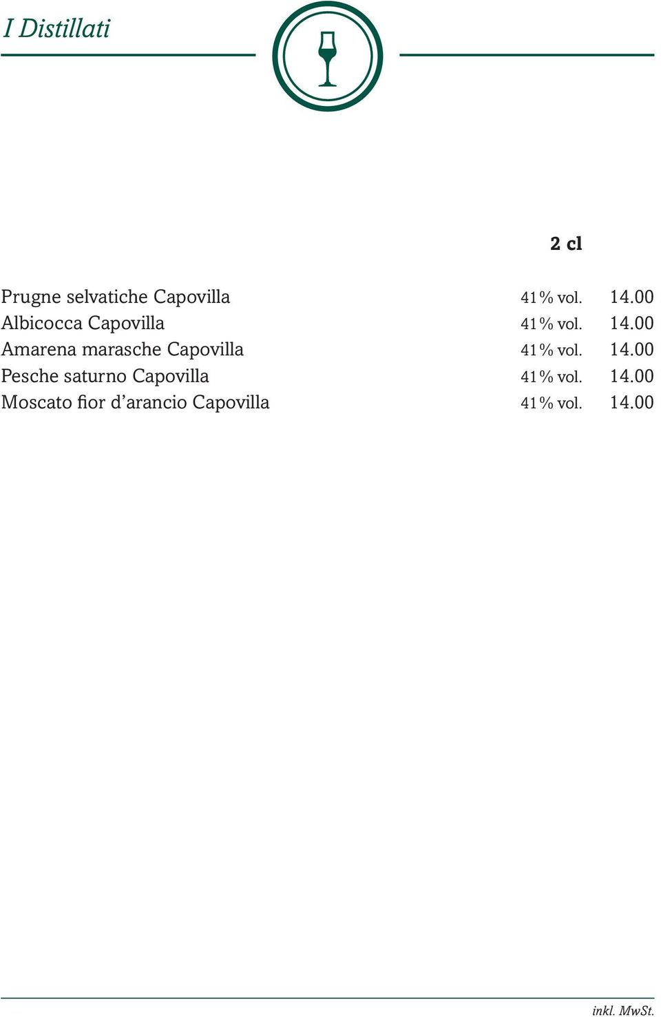 00 Amarena marasche Capovilla 41 % vol. 14.
